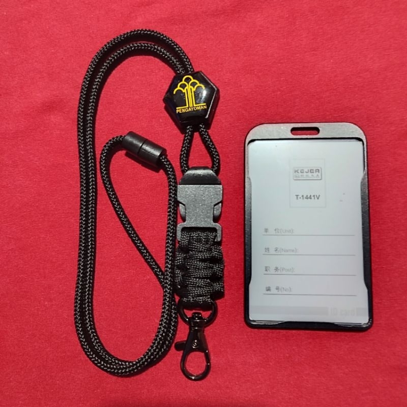 

Lanyard Nametag Model Hexagonal Logo PENGAYOMAN