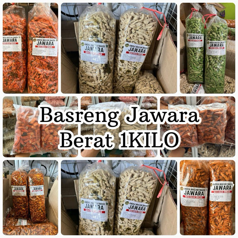 

Basreng JAWARA Stik Berat 1Kilo | Pedas Jeruk Purut - Original Daun Jeruk - Pedas Biasa - Pedas Ayam Bawang - Original Ayam Bawang