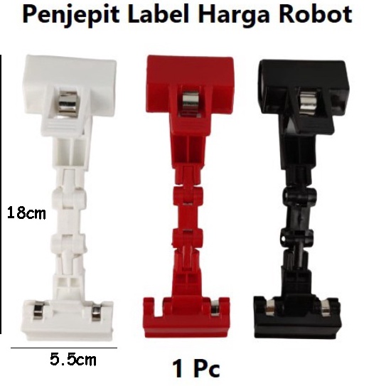 

Promo Viral Jepit Harga Obral Untuk Penjepit Label Papan Price Tag Hanger Warna Model Robot