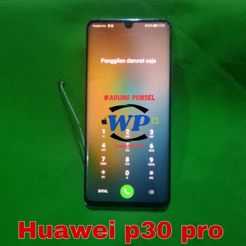 LCD PLUS FRAME HUAWEI P30 PRO ORI COPOTAN NORMAL MINUS RETAK GLASS