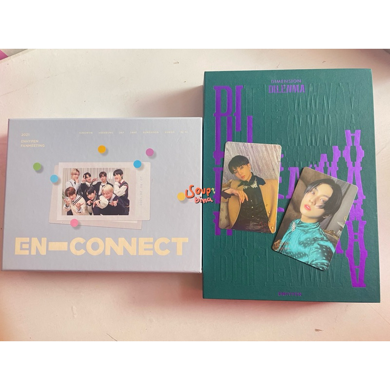 [Clearance Sale] Ehypen DVD En-connect 1st Fanmeet Album Dimension: Dilemma Fullset Unsealed enconne