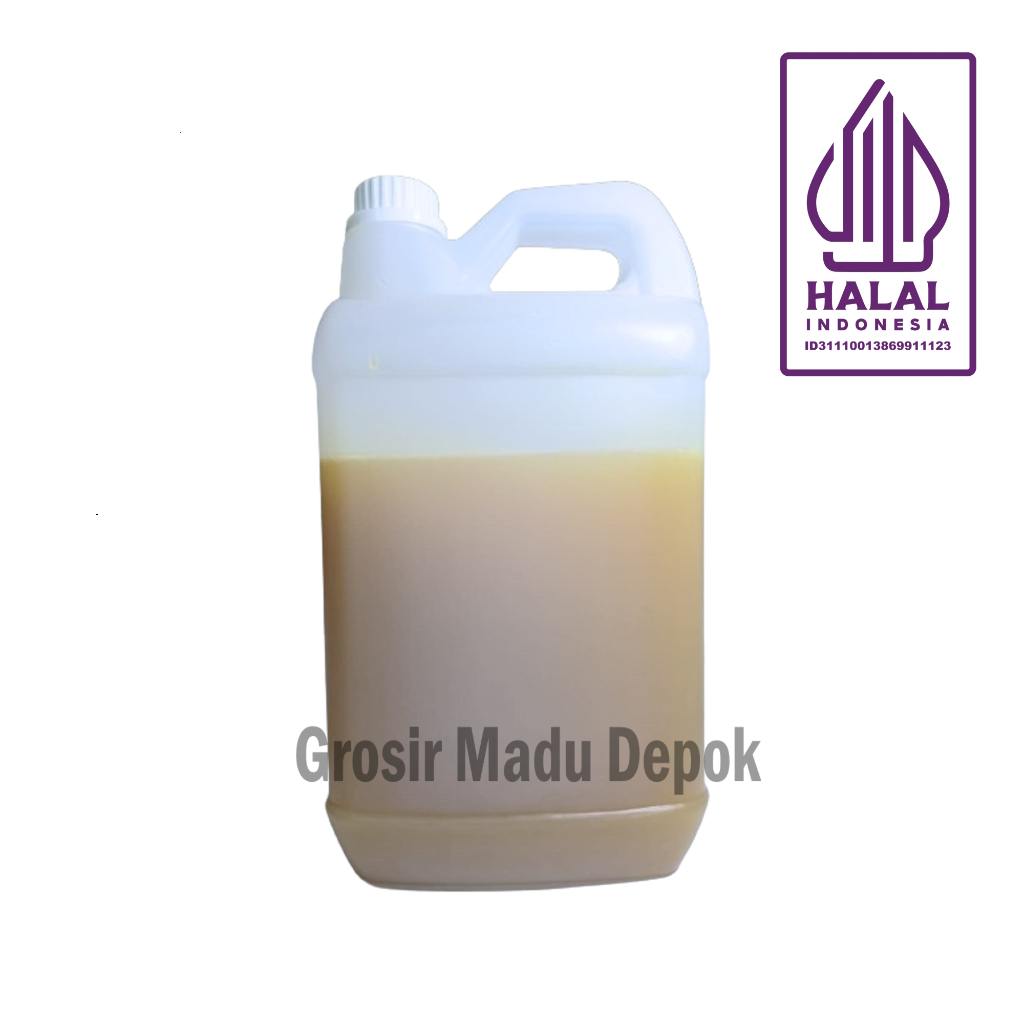 

Madu Asli Murni 5 kg Grade A Nektar Multiflora Java 100% Pure Natural Raw Honey Grosir Madu Depok