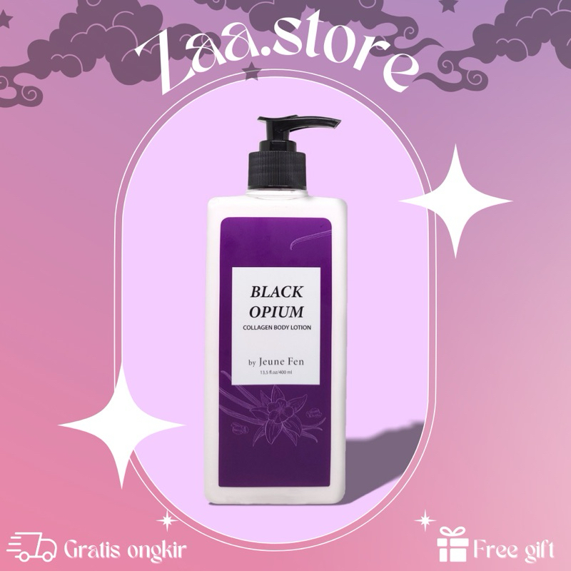 READY STOK✨JEUNE FEN BLACK OPIUM COLLAGEN BODY LOTION