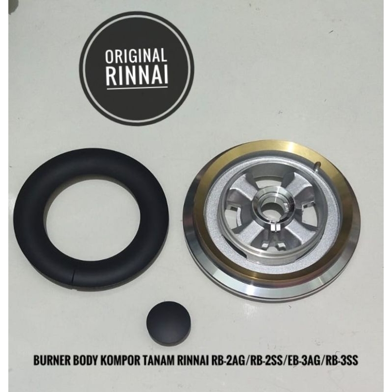 Burner Body Kompor Rinnai RB 2AG/RB 3AG/RB-2SS/RB-3SS