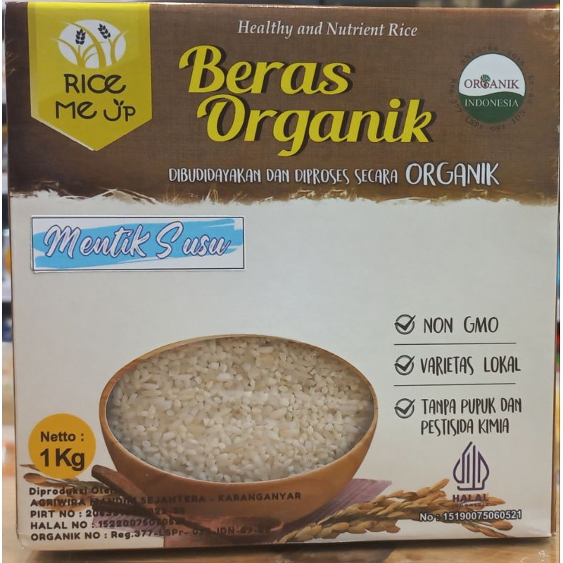 

Beras Mentik Susu Organik Sai 1kg