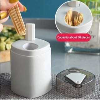 *zaostr* TEMPAT TUSUK GIGI OTOMATIS / BOTOL TUSUK GIGI OTOMATIS / WADAH TUSUK GIGI