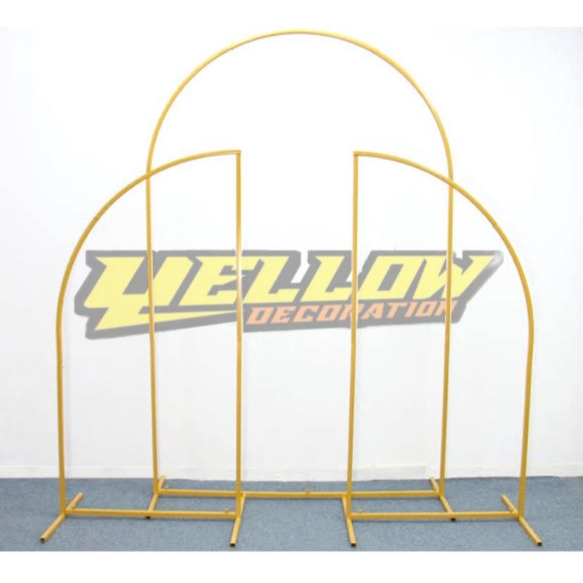 Ring Oval Backdrop dekorasi 1 set NEW