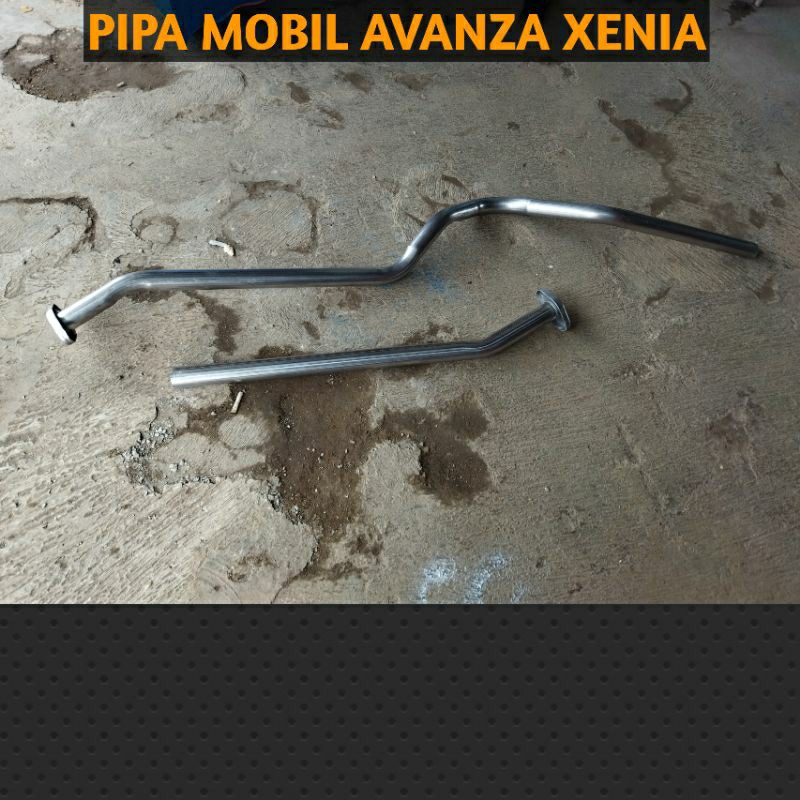 Pipa Knalpot Mobil Avanza Xenia Fullset (pipa aja) bolt on PNP Bahan Monel