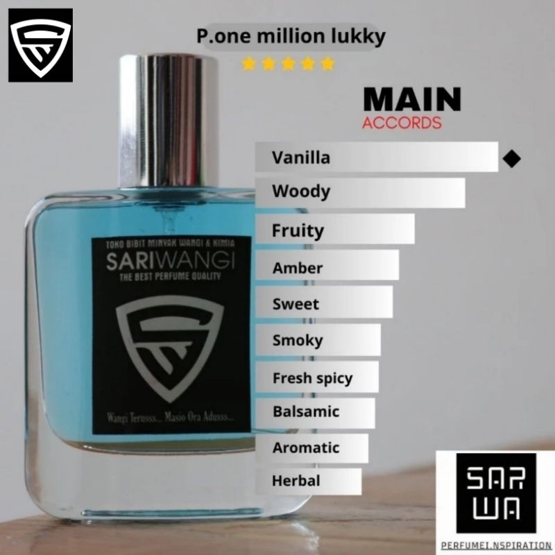 PACO RABANNE 1 Million Lucky by SARWAPARFUM Brenggolo
