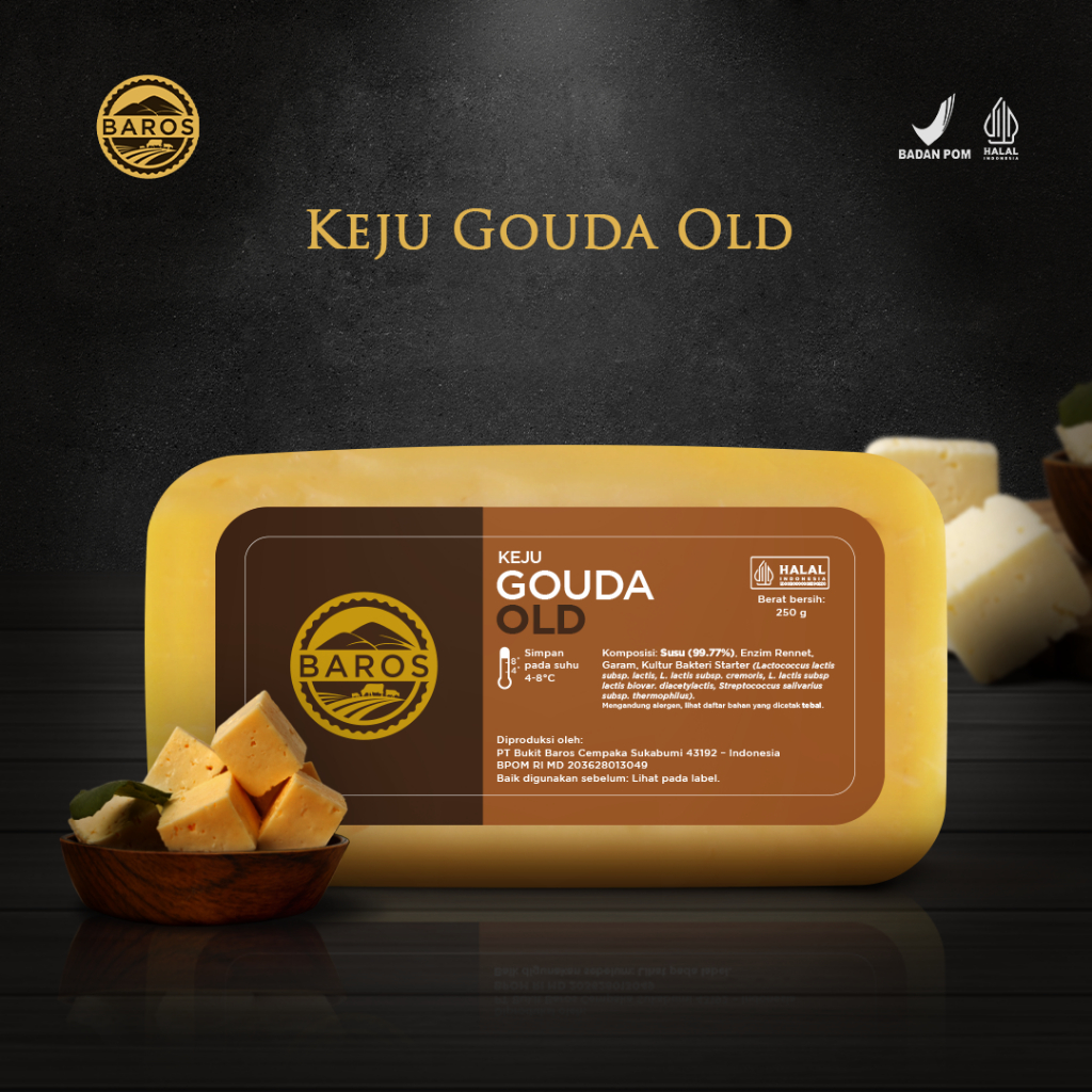 

Baros Keju Gouda Old - Potongan