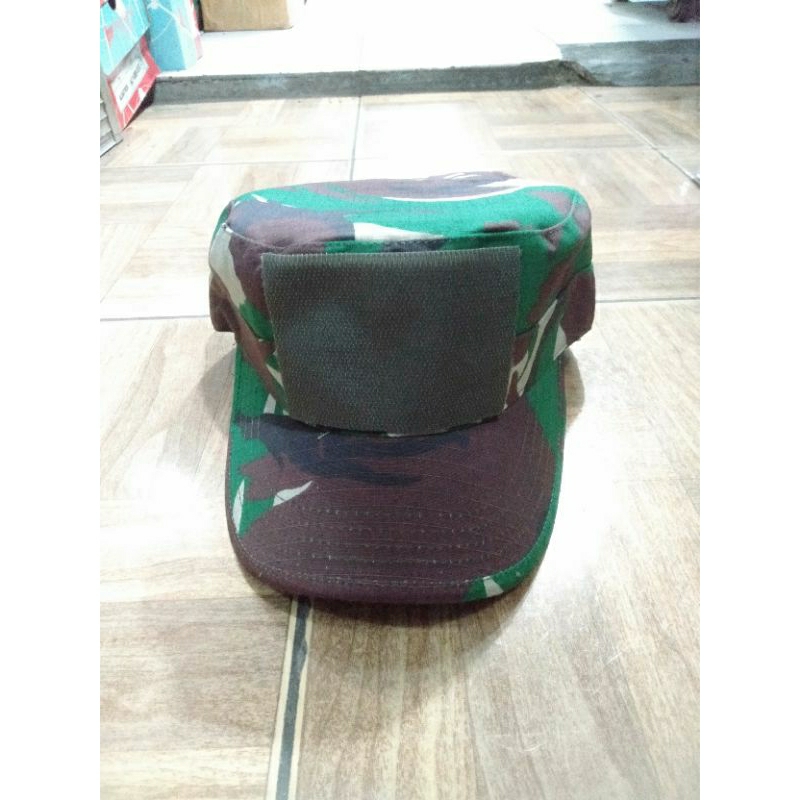 topi pet pdl, topi tni, topi loreng, topi