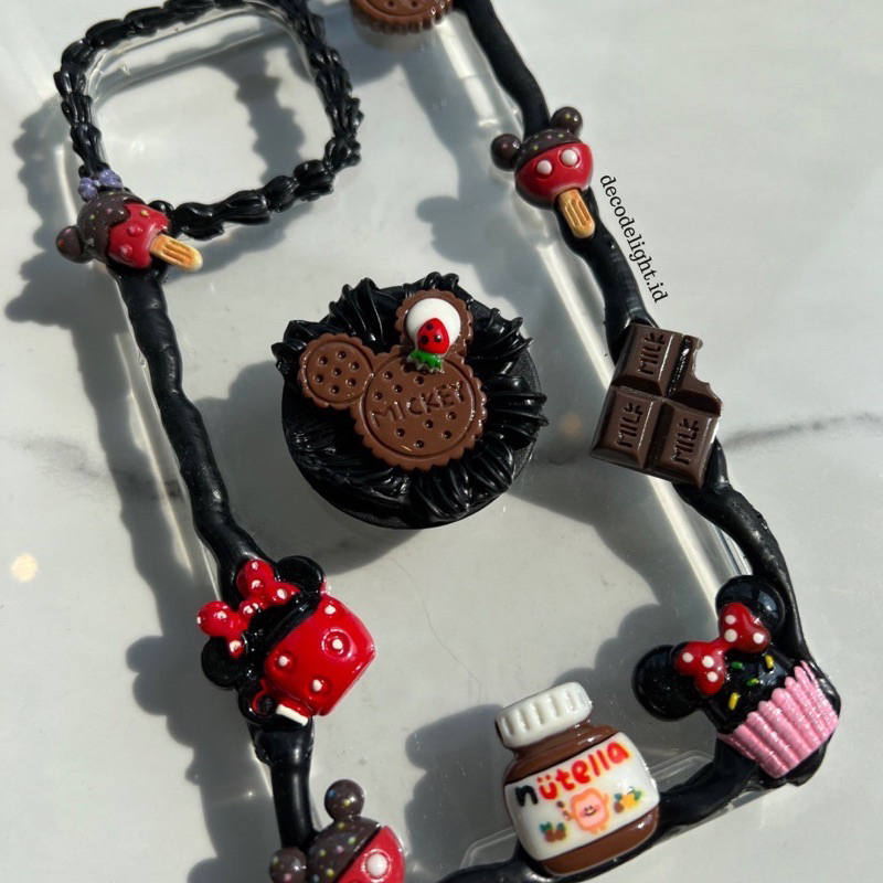 Custom Case Deco Cream By DecoDelight - Mickey edition