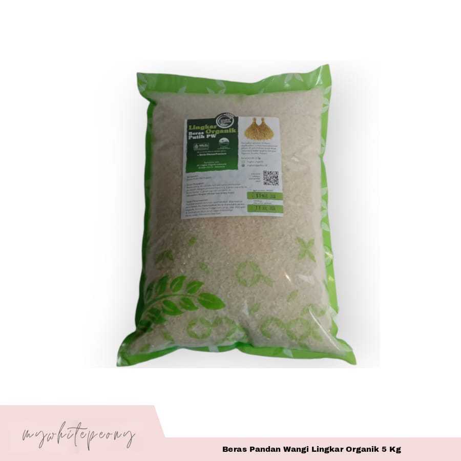 

Beras Organik Pandan Wangi Lingkar Organik 5 Kg