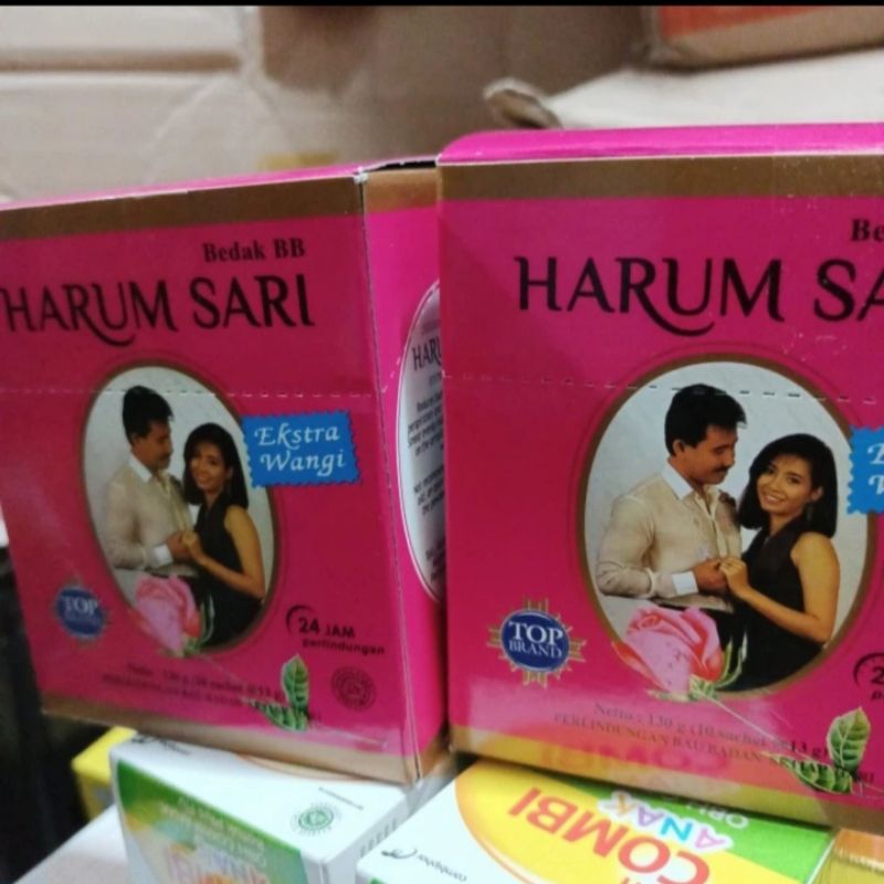 bedak BB harum Sari 10 sachet