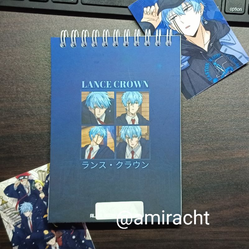 

Custom Notebook Spiral, Blocknote A6 Anime/ Bebas |FREE DESIGN (Nama, Warna, Gambar)