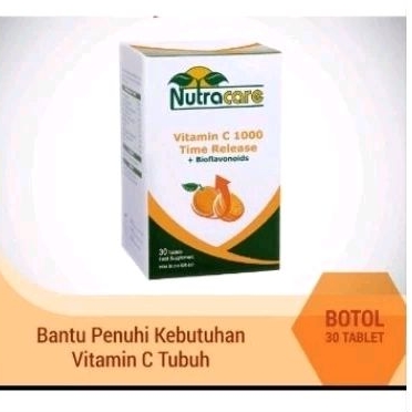 Nutracare Vitamin C1000 Time Release isi 30 tablet