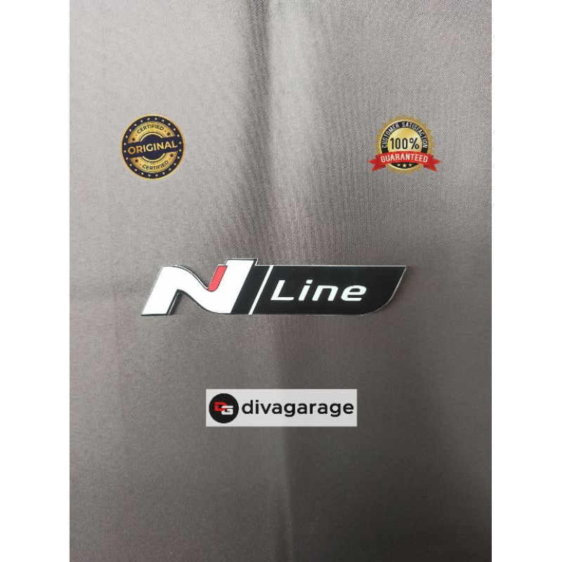 

stiker sticker N line hyundai sport decal mobil