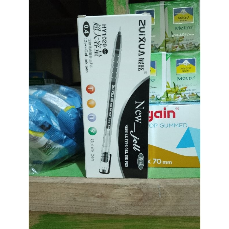 

1PACK ISI 12 PCS BOLPOIN JELL...PEN NEW JELL