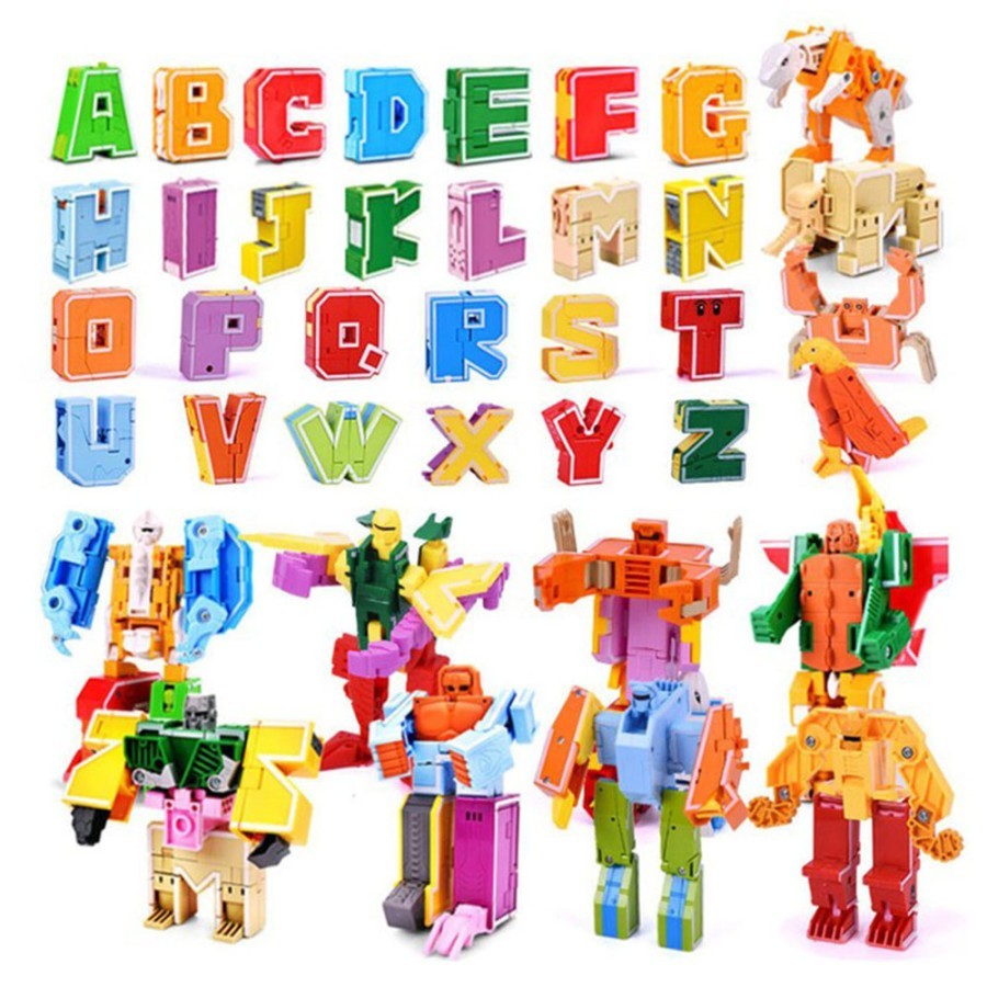 Wiki Alphabet Robot Assorted