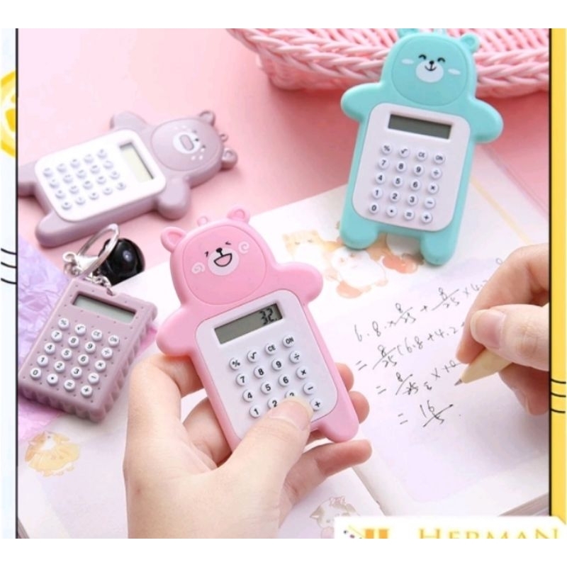 

Calculator Mini Motif Beruang