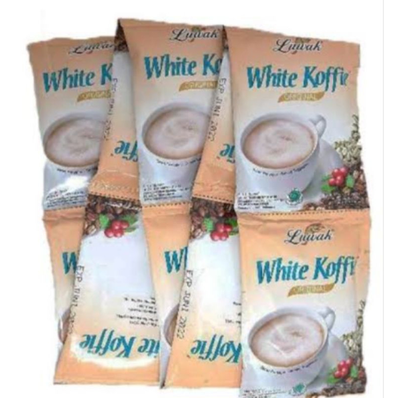 

luwak white koffie renceng 10x25gr