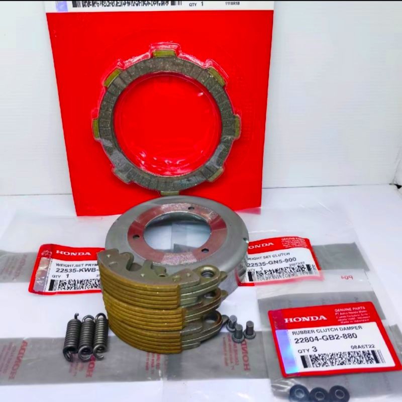 Paket 4,Aitem Kampas Ganda Only Revo Lama 100cc Revo Keluaran Pertama Ori