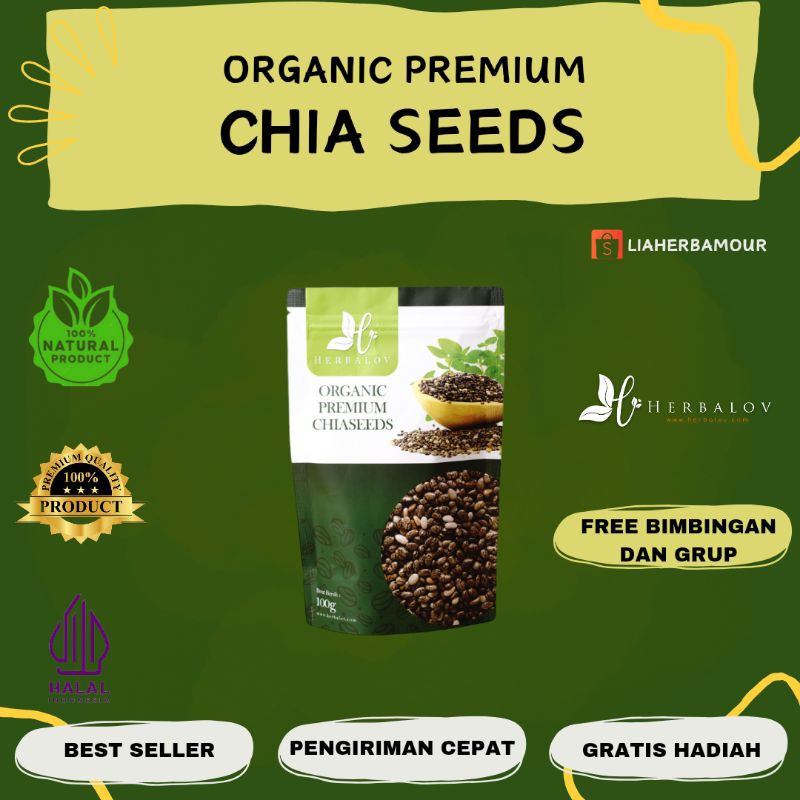 

HERBALOV CHIA SEEDS PREMIUM ORGANIC