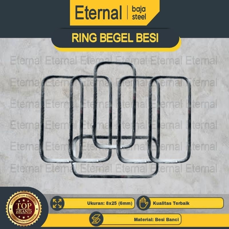 RING CINCIN BESI BEGEL 8X25 CM BESI BEHEL 6 BANCI