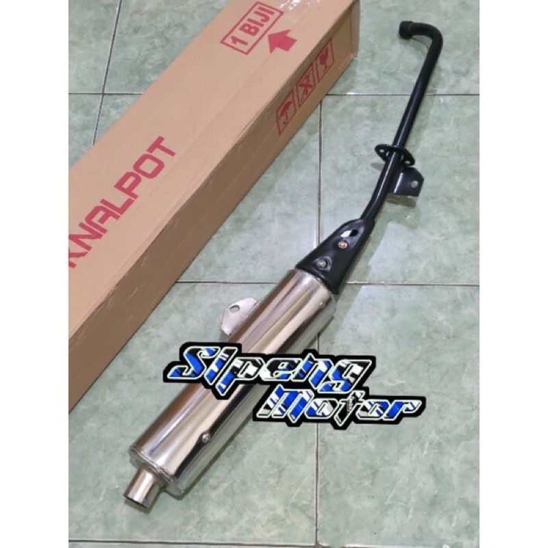 KNALPOT STANDARD HONDA REVO 110 LAMA 2007 2008 2009 2010