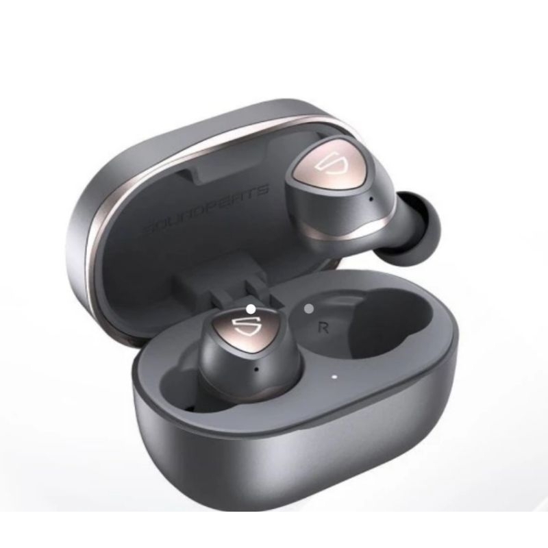 PRELOVED SoundPEATS Sonic APTX Adaptive True Wireless Earbuds - Grey + BOX