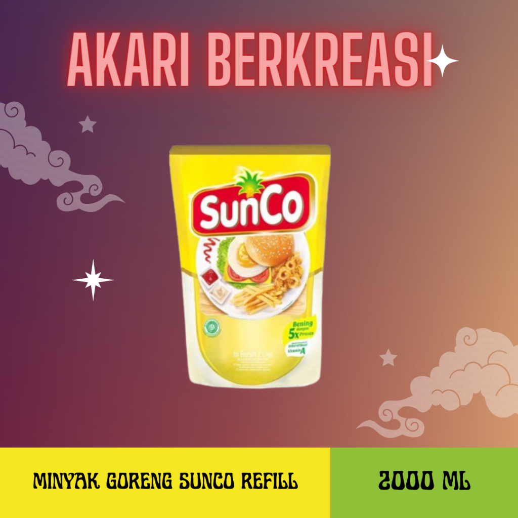 

MINYAK GORENG SUNCO 2 LITER