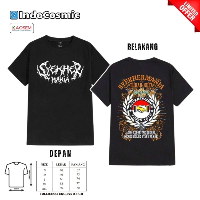 Kaos Sheker mania / kaos sholawat / kaos azzahir / kaos mafia sholawat / habib syech / kaos gus ali 