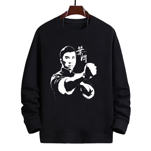 Sweater Ip Man Wing Chun Donnie Yen Crewneck Bahan Premium Cotton Fleece