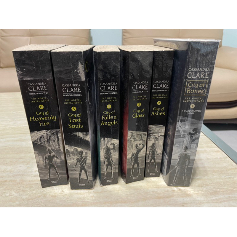 Preloved Novel The Mortal Instruments Series 1-3 by Cassandra Clare