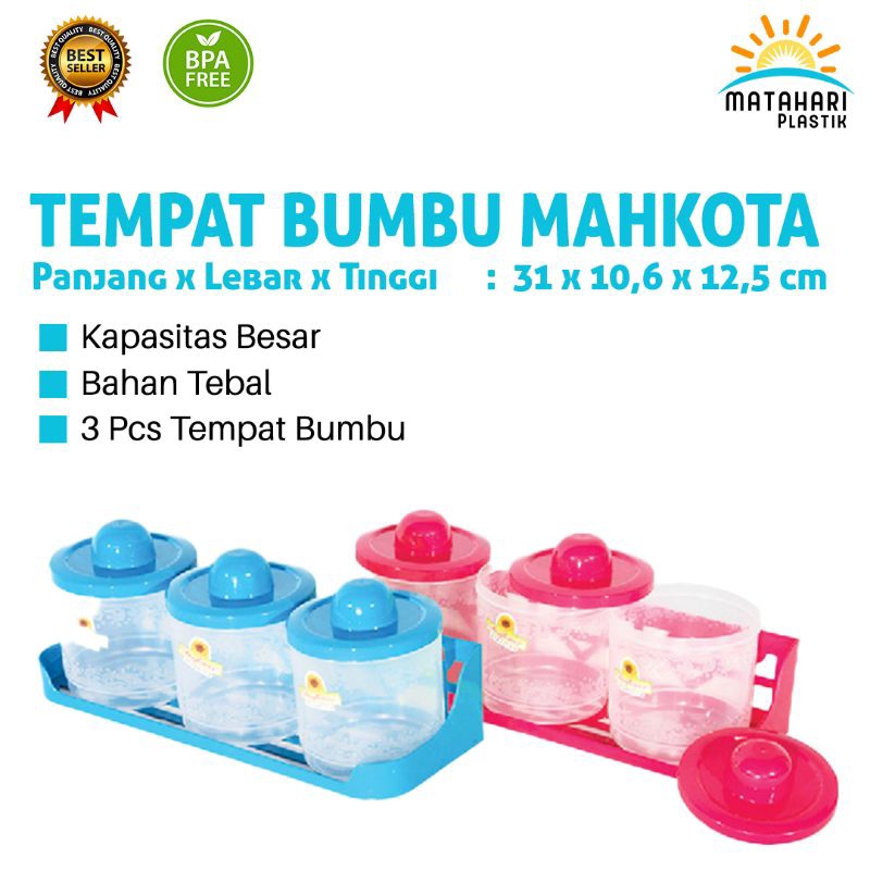 TEMPAT BUMBU/RAK BUMBU PLASTIK/RAK BUMBU SUSUN