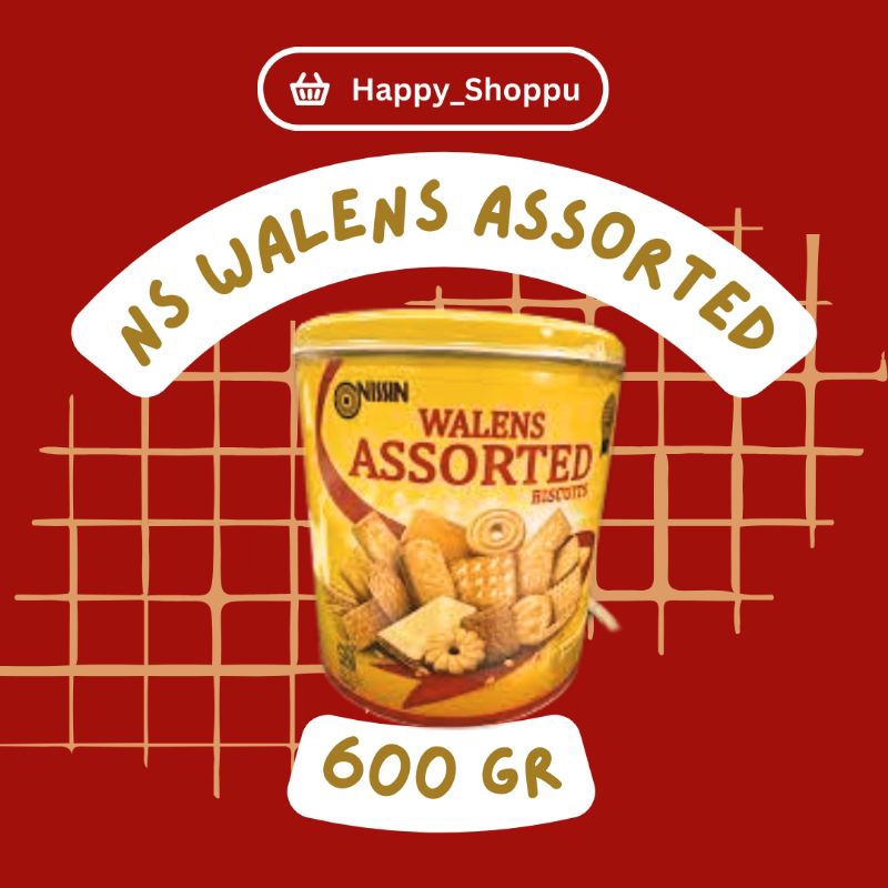 Nissin Walens Assorted 600gr