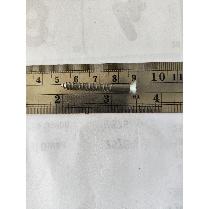 Skrup sekrup steel kayu 4cm 8x1, 5in harga per dus