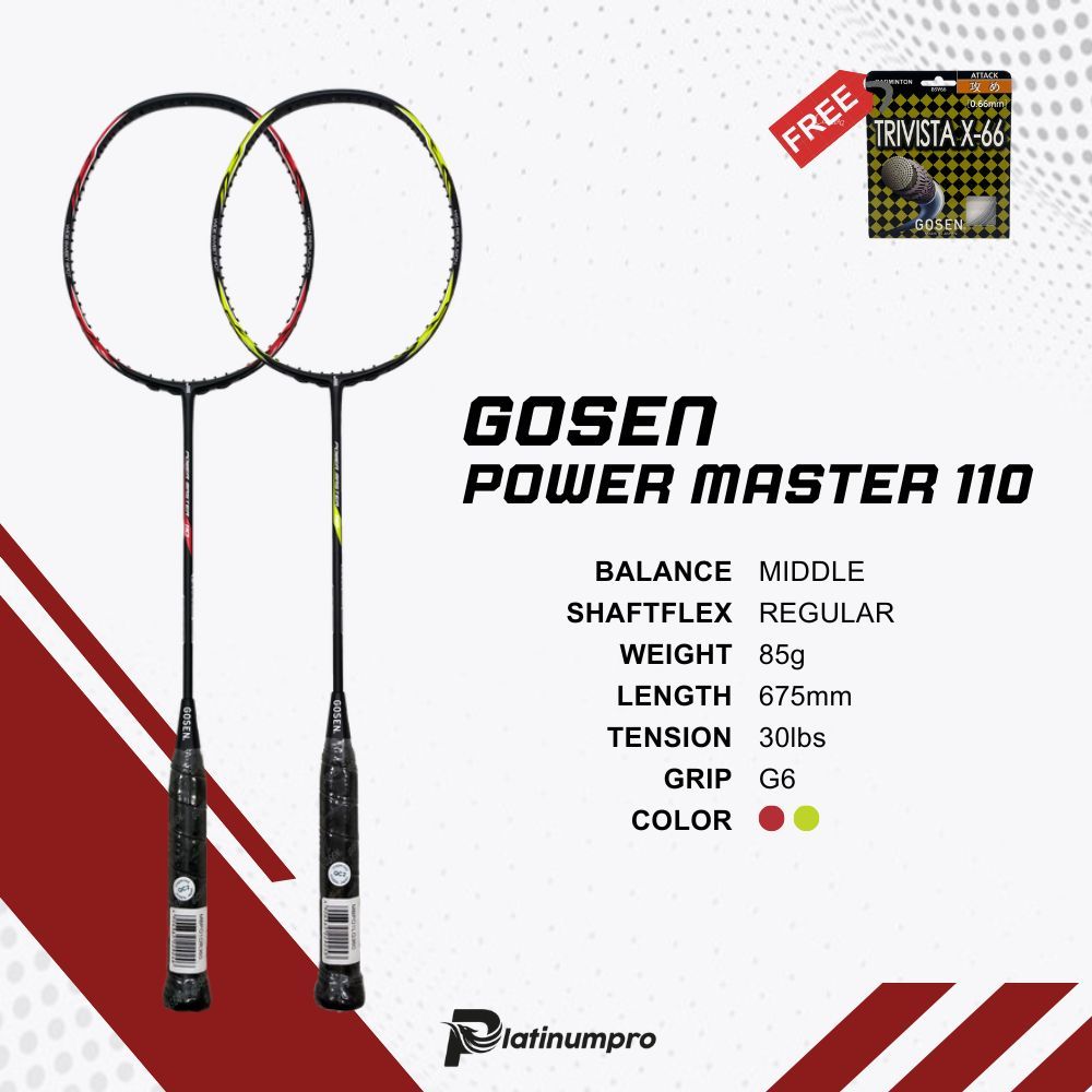 Raket Badminton Gosen Power Master 110