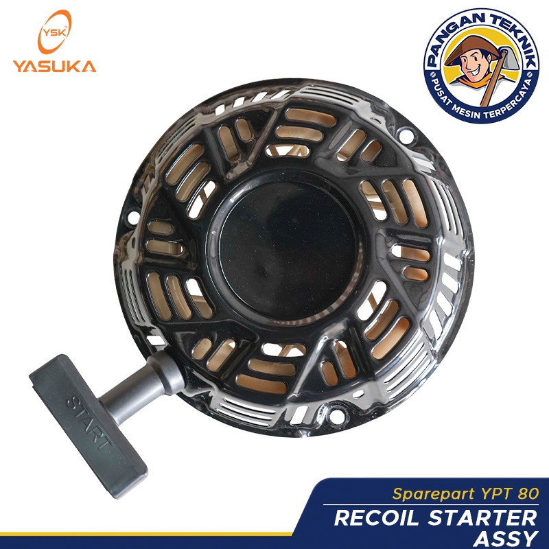 RECOIL STARTER ASSY YPT 80 | SPAREPART MESIN BAJAK YPT80 YASUKA