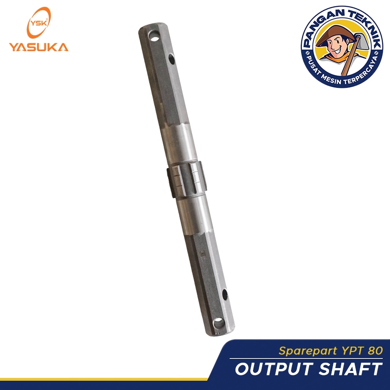 OUTPUT SHAFT YPT 80 | SPAREPART MESIN BAJAK YPT80 YASUKA