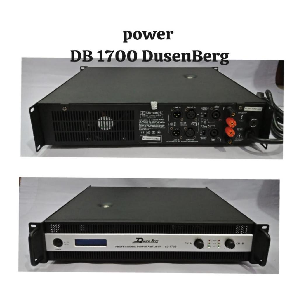 Power Amplifier Dusenberg DB 1700 / DB1700 Original