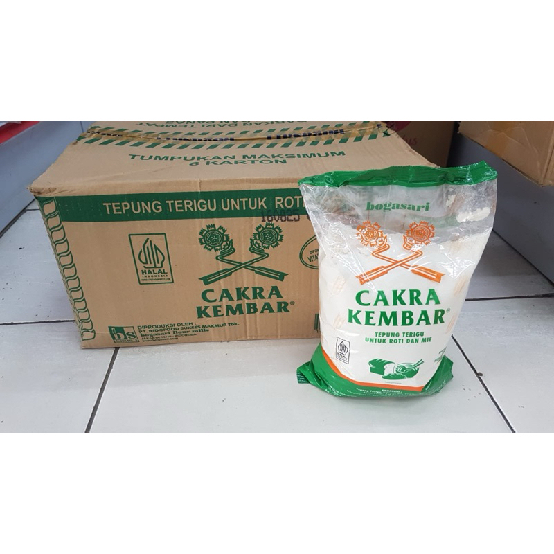 

Tepung Cakra Ekonomis 1kg x 12 sedus
