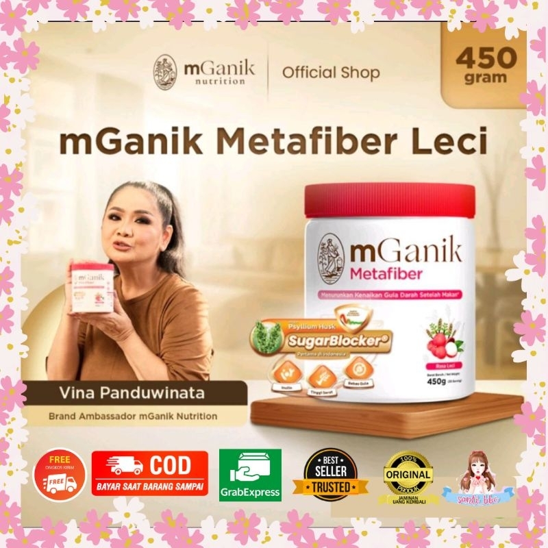 

MGANIK METAFIBER Suplemen Serat Diabetes Herbal Alami - 450gr