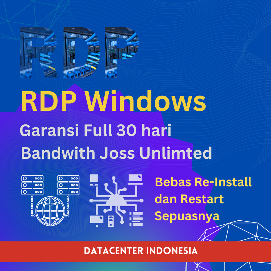 RDP Indonesia 4 Core, Ram 4 Giga. Bisa di perpanjang.