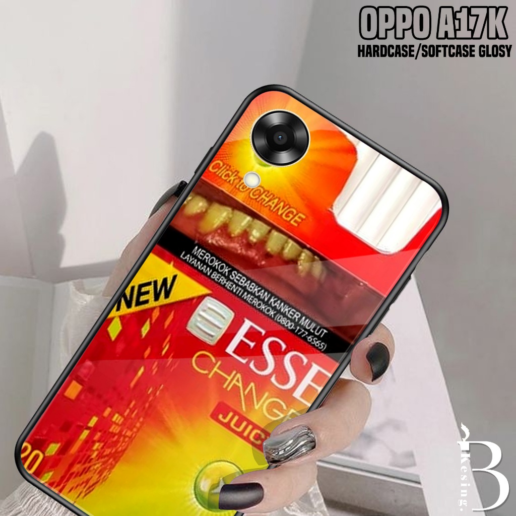 Case Oppo A17K - Casing Hp Oppo A17K Motif ESS - Silikon Hp Oppo A17K - Kesing Hp Oppo A17K - Softca
