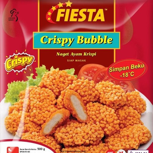 

FIESTA CRISPY BUBBLE NUGGET • NUGGET AYAM