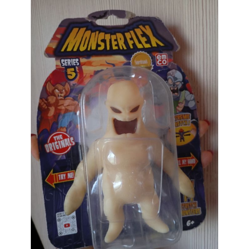 Monster Flex Series 5 Evil Pillow Seri lima mainan super stretchy monsters ORIGINAL EMCO strertch ma
