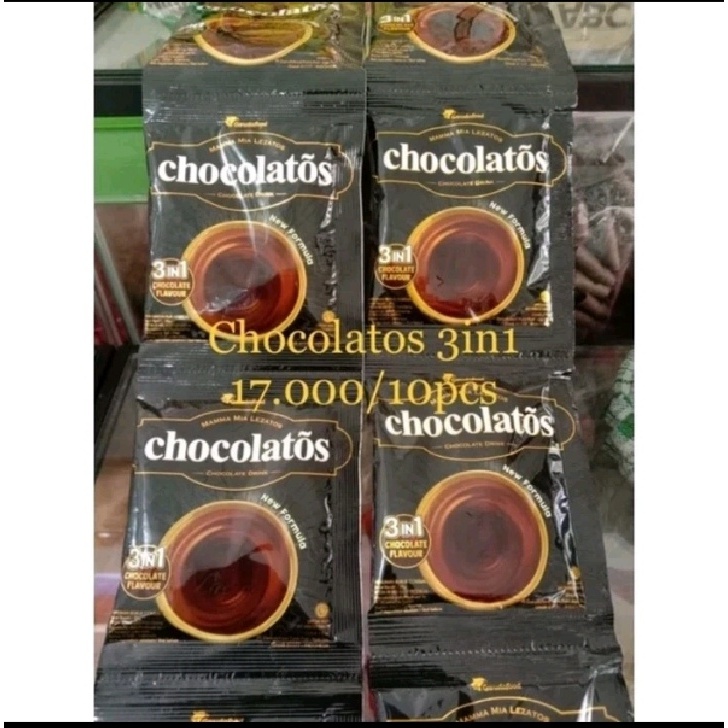 

Chocolatos 1 Renceng isi 10 sachet