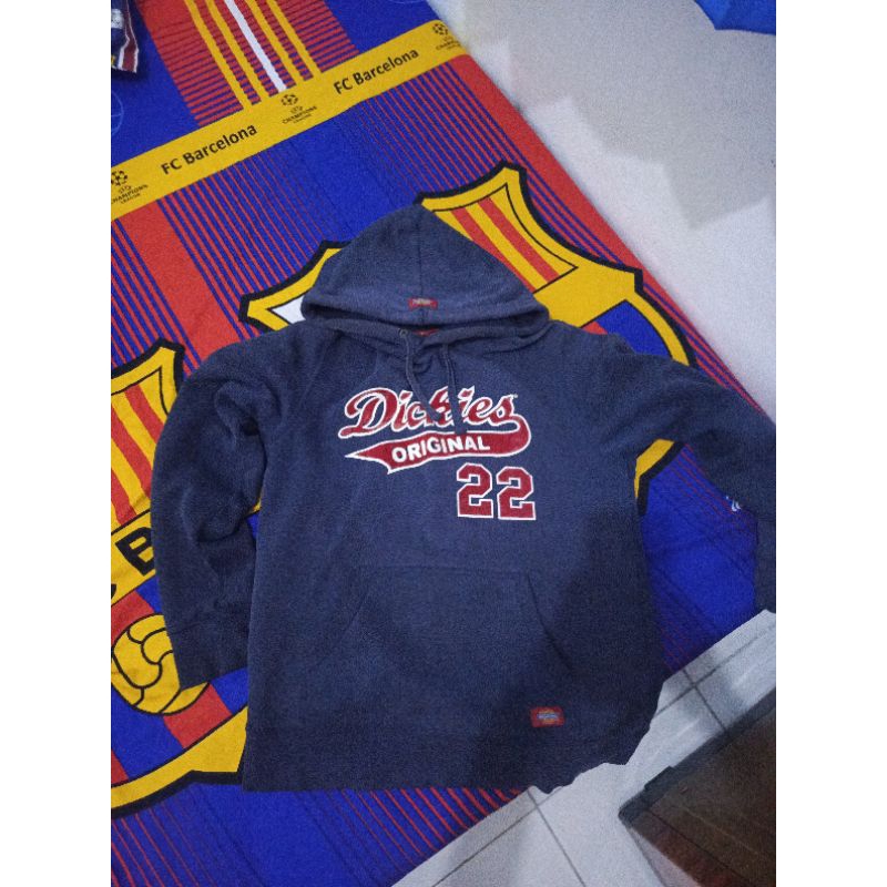 hoodie dickies navy art 22 velvet