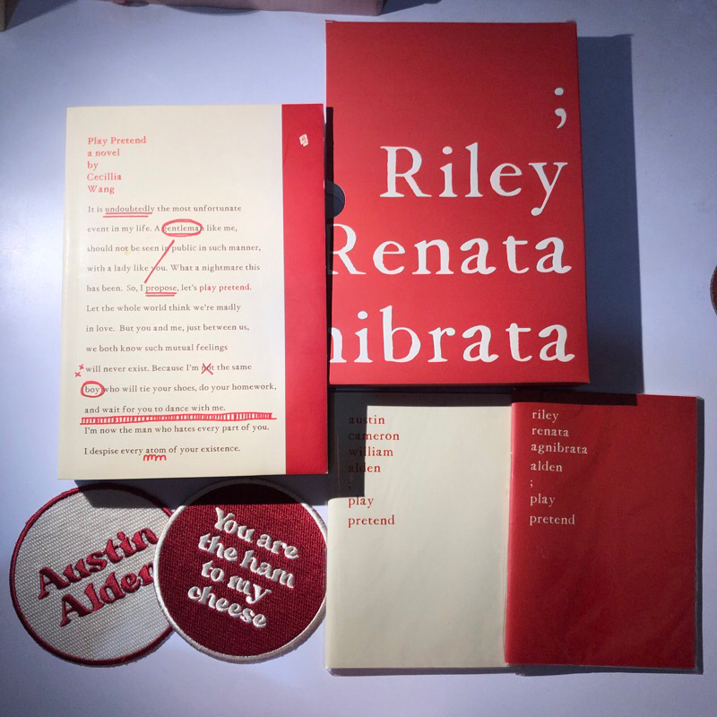 Novel Preloved Cecillia Wang + Merch